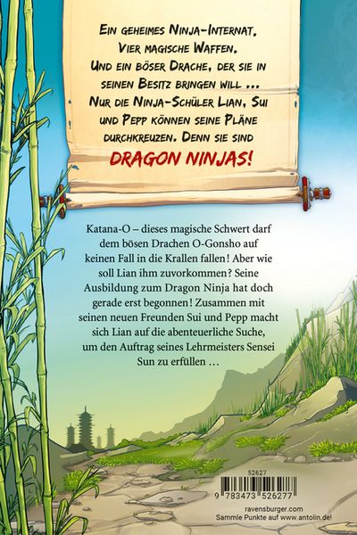 Produktbild: Dragon Ninjas, Band 1 - Der Drache der Berge