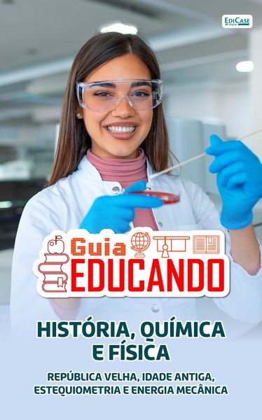 Produktbild: Guia Educando - Hist&oacute;ria, Qu&iacute;mica e F&iacute;sica