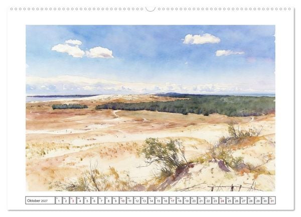 Produktbild: Reise durch Litauen (hochwertiger Premium Wandkalender 2027 DIN A2 quer), Kunstdruck in Hochglanz