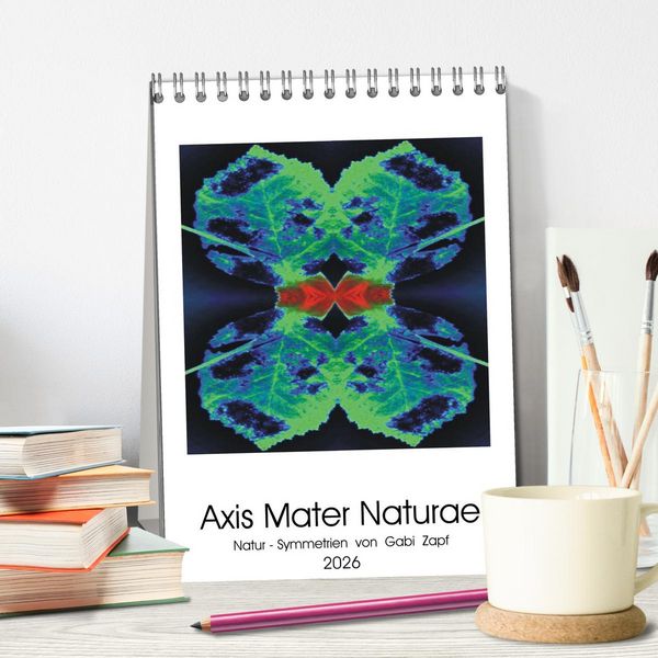 Produktbild: Axis Mater Naturae (Tischkalender 2026 DIN A5 hoch), CALVENDO Monatskalender