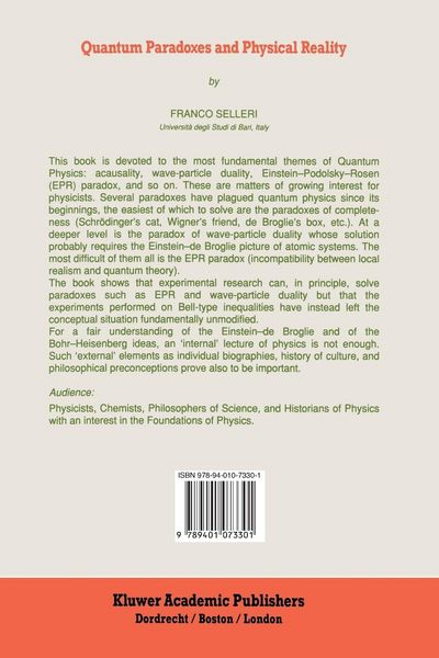 Produktbild: Quantum Paradoxes and Physical Reality