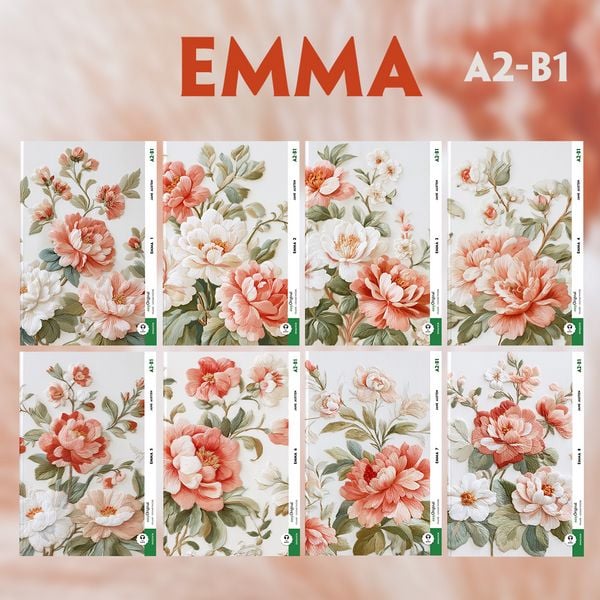 Produktbild: Emma A2-B1 (8 B&uuml;cher + Audio-Online)