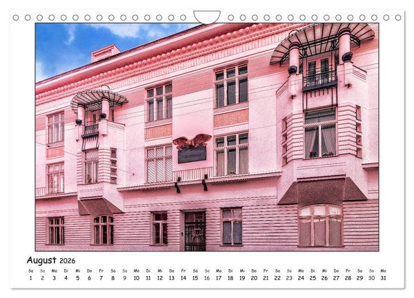 Produktbild: Wiener Jugendstil-Fassaden (Wandkalender 2026 DIN A4 quer), CALVENDO Monatskalender