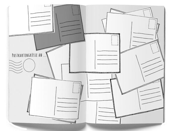 Produktbild: GuideMe Reisetagebuch Travel Diary &bdquo;Weltkarte&ldquo;