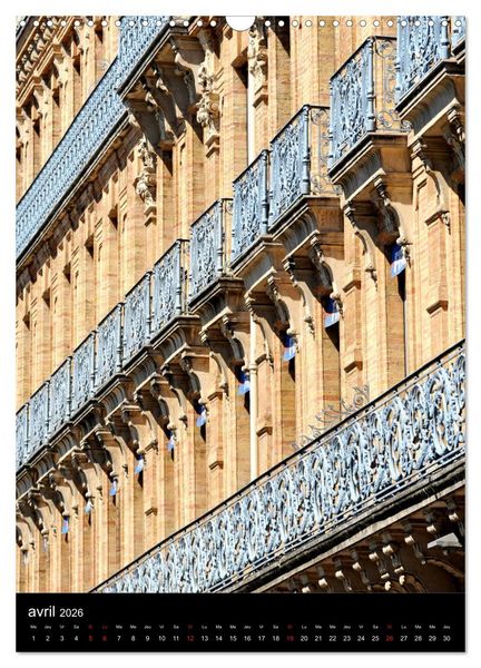 Produktbild: Collection Ville TOULOUSE (Calendrier mural 2026 DIN A3 horizontal), CALVENDO calendrier mensuel