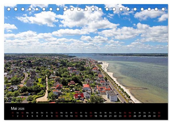 Produktbild: Malerische Kieler F&ouml;rde (Tischkalender 2026 DIN A5 quer), CALVENDO Monatskalender