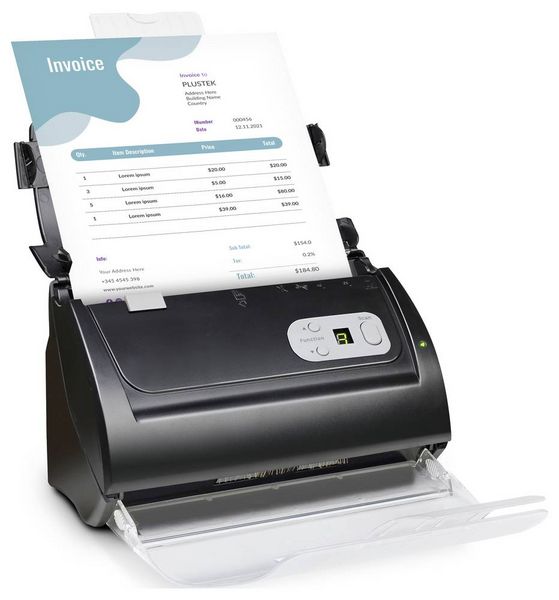 Produktbild: Plustek SmartOffice PS288 Plus Dokumentenscanner 216 x 5080 mm 600 x 1200 dpi 30 Seiten/min USB-B