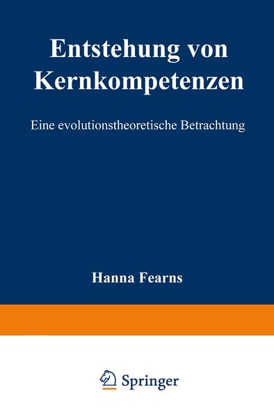 Produktbild: Entstehung von Kernkompetenzen