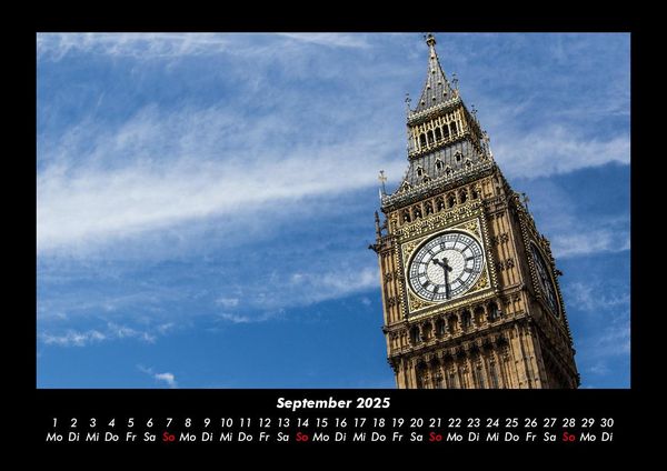 Produktbild: London 2025 Fotokalender DIN A3