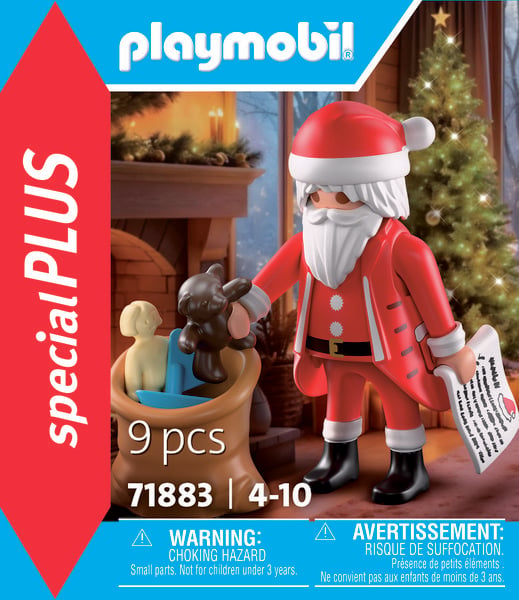 Produktbild: 71883 Weihnachtsmann mit Wunschzettel