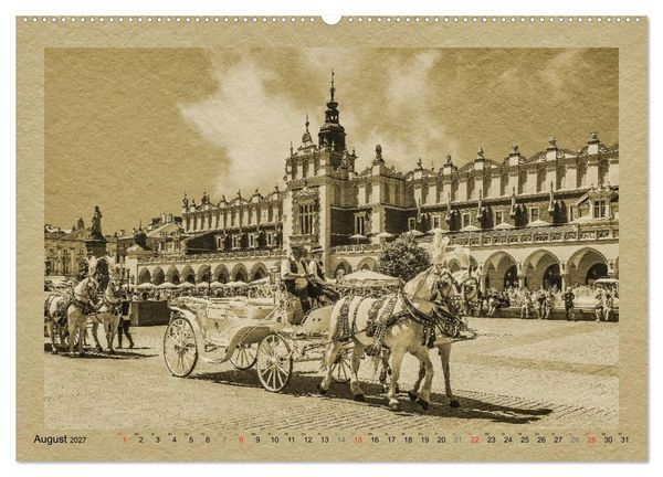 Produktbild: Polen &ndash; Ein Kalender im Zeitungsstil (hochwertiger Premium Wandkalender 2027 DIN A2 quer), Kunstdruck in Hochglanz