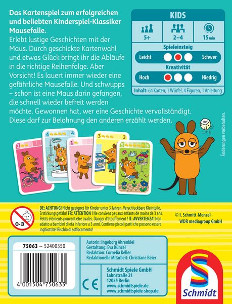 Produktbild: Die Maus, Raus aus der Mausefalle (d)