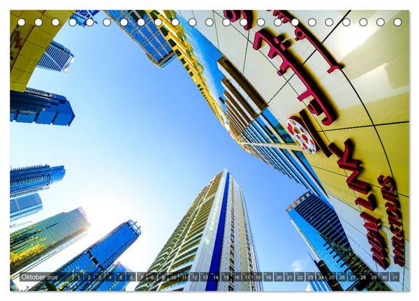 Produktbild: Dubai - zwischen Traum und Wirklichkeit (Tischkalender 2026 DIN A5 quer), CALVENDO Monatskalender