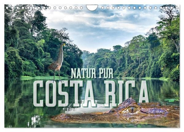 Produktbild: Natur pur, Costa Rica (Wandkalender 2026 DIN A4 quer), CALVENDO Monatskalender