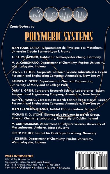 Produktbild: Advances in Chemical Physics, Polymeric Systems