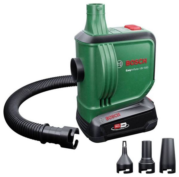 Produktbild: Bosch Home and Garden Akku-Druckluft-Kompressor EasyInflate 18V-500 0.03 bar
