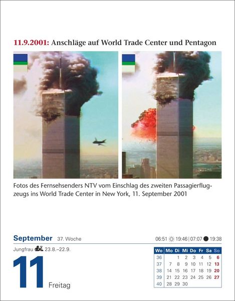 Produktbild: Abenteuer Geschichte Tagesabrei&szlig;kalender 2026 - Menschen, Ereignisse, Epochen - von den Anf&auml;ngen bis heute