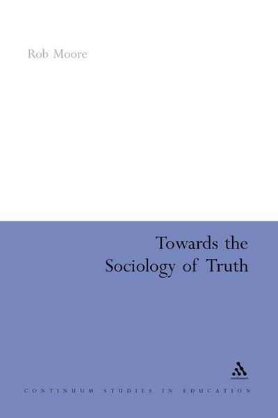 Produktbild: Towards the Sociology of Truth