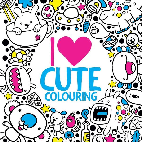 Produktbild: I Heart Cute Colouring