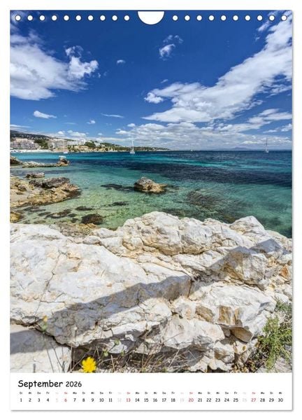 Produktbild: Mallorca - wild und romantisch (Wandkalender 2026 DIN A4 hoch), CALVENDO Monatskalender