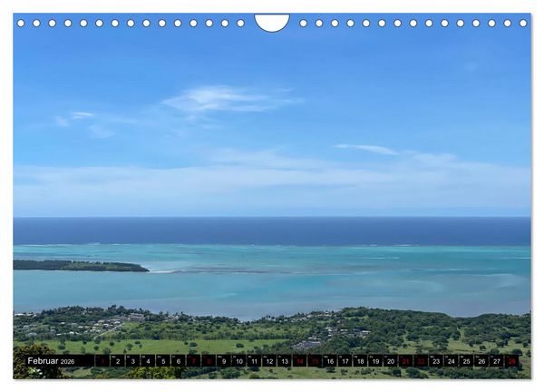 Produktbild: Mauritius Paradies im Indischen Ozean (Wandkalender 2026 DIN A4 quer), CALVENDO Monatskalender