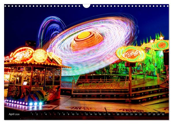 Produktbild: Kassel bei Nacht (Wandkalender 2026 DIN A3 quer), CALVENDO Monatskalender