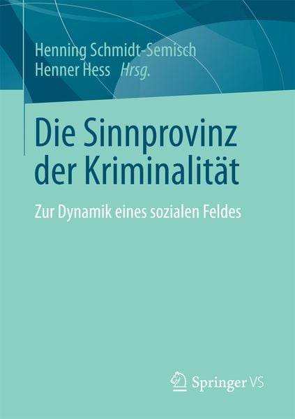 Produktbild: Die Sinnprovinz der Kriminalit&auml;t