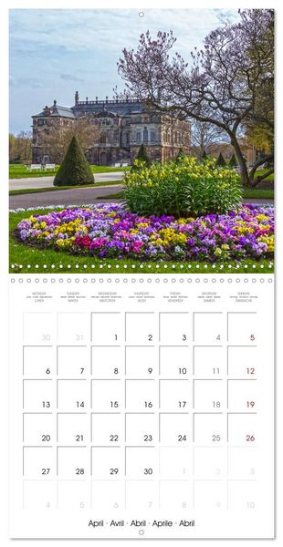 Produktbild: Dresden seasons of a city (Wall Calendar 2026 12 &times; 12 Inch) CALVENDO 12 Month Wall Calendar