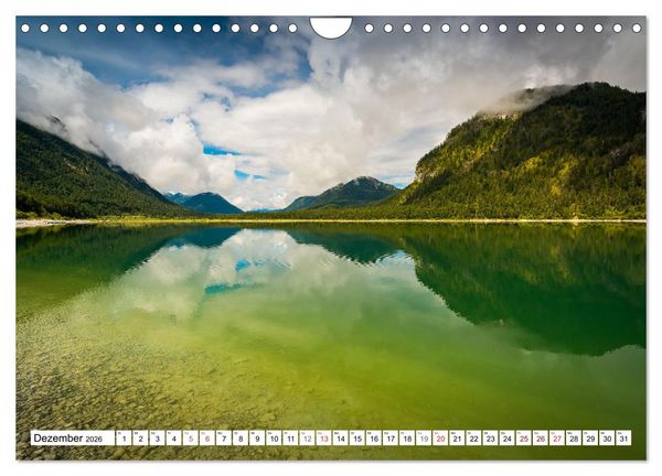Produktbild: Ein Sommer in den Bayerischen Alpen (Wandkalender 2026 DIN A4 quer), CALVENDO Monatskalender