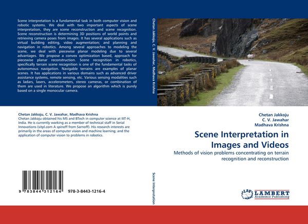 Produktbild: Scene Interpretation in Images and Videos