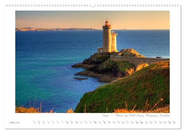 Produktbild: Rêves de Bretagne - Breizh (Calendrier mural 2026 DIN A2 vertical), CALVENDO calendrier mensuel