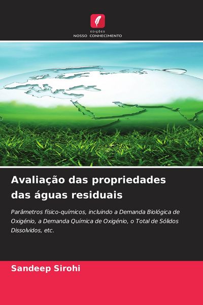 Produktbild: Avalia&ccedil;&atilde;o das propriedades das &aacute;guas residuais