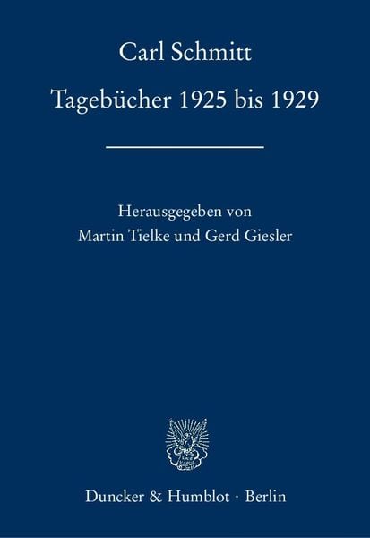 Produktbild: Tageb&uuml;cher 1925 bis 1929.