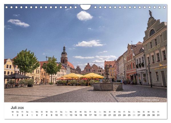 Produktbild: Cottbus/Ch&oacute;sebuz (Wandkalender 2026 DIN A4 quer), CALVENDO Monatskalender