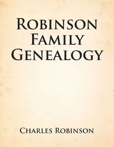 Produktbild: Robinson Family Genealogy