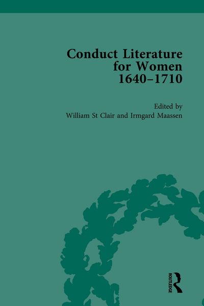 Produktbild: Conduct Literature for Women, Part II, 1640-1710 vol 3