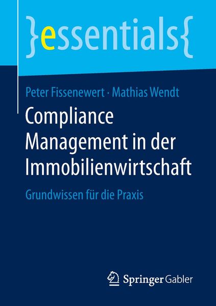 Produktbild: Compliance Management in der Immobilienwirtschaft