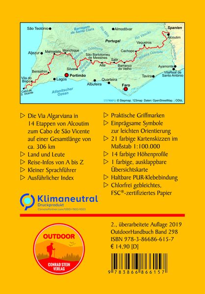 Produktbild: Portugal: Via Algarviana