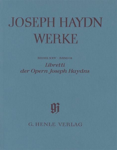 Produktbild: Haydn, Joseph - Libretti der Opern Joseph Haydns