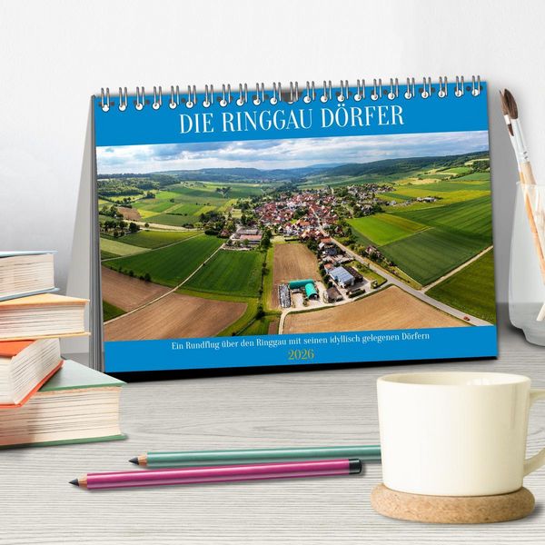 Produktbild: Die Ringgau D&ouml;rfer (Tischkalender 2026 DIN A5 quer), CALVENDO Monatskalender