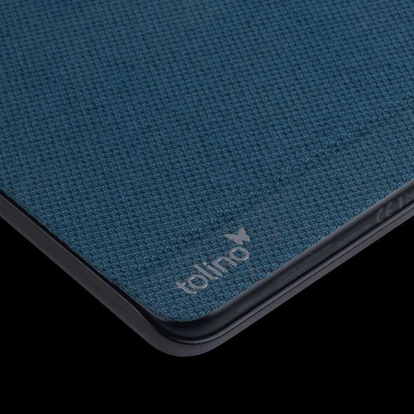 Produktbild: tolino vision color - Tasche Premium - Blue Weave