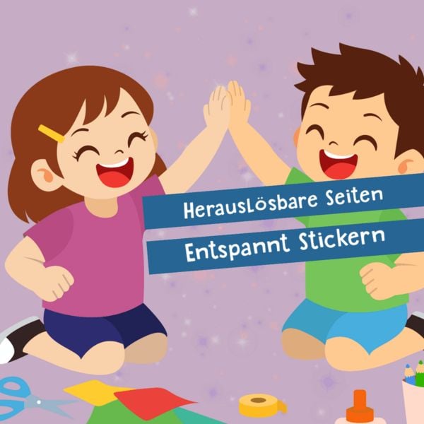 Produktbild: Stickerbuch: Anziehpuppen zum Stickern. Ballett