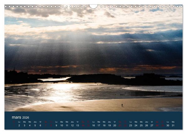 Produktbild: Sillonnez la plage (Calendrier mural 2026 DIN A3 vertical), CALVENDO calendrier mensuel