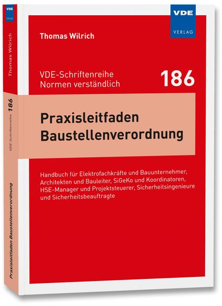 Produktbild: Praxisleitfaden Baustellenverordnung