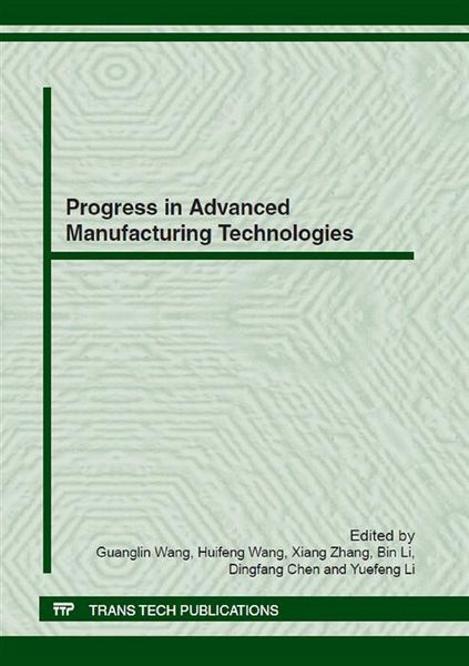 Produktbild: Progress in Advanced Manufacturing Technologies