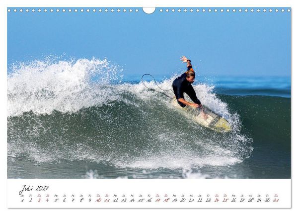 Produktbild: Surfen in der Bretagne (Wandkalender 2027 DIN A3 quer), CALVENDO Monatskalender