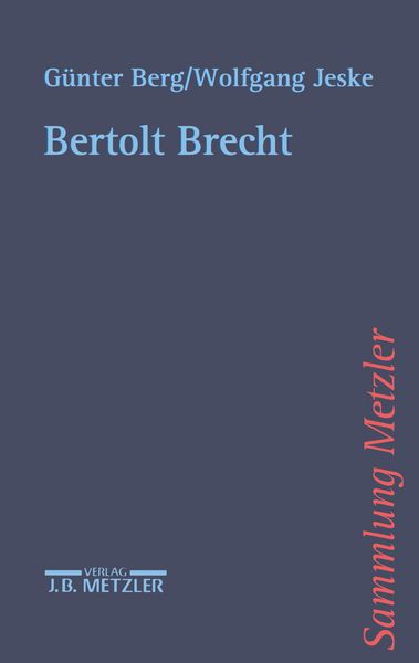 Produktbild: Bertolt Brecht