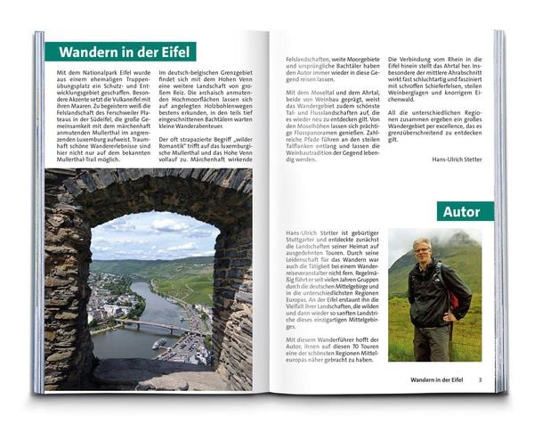 Produktbild: KOMPASS Wanderf&uuml;hrer Eifel mit Mosel, Luxemburger Schweiz und Hohem Venn, 70 Touren mit Extra-Tourenkarte