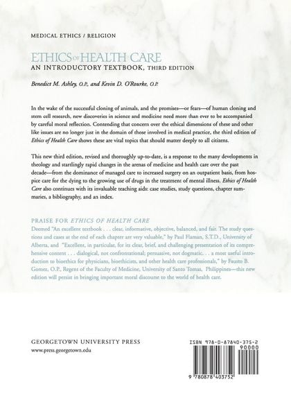 Produktbild: Ethics of Health Care