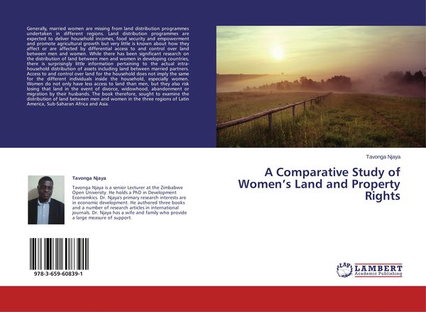 Produktbild: A Comparative Study of Women's Land and Property Rights